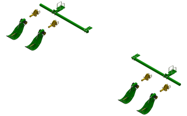 LANSS618R4 -- Lankota Stalk Stomper® Mounting Kit for John Deere® 618C/718C Series 20